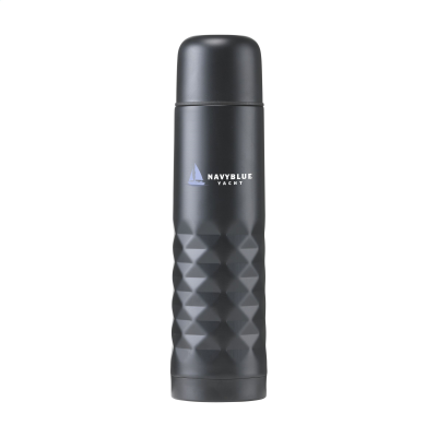 Picture of GRAPHIC THERMO BOTTLE in Black.