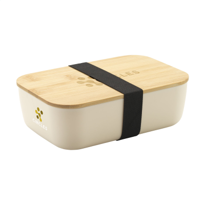 Picture of MIDORI BAMBOO LUNCH BOX in Beige.