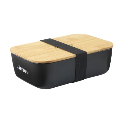 Picture of MIDORI BAMBOO LUNCH BOX in Black.