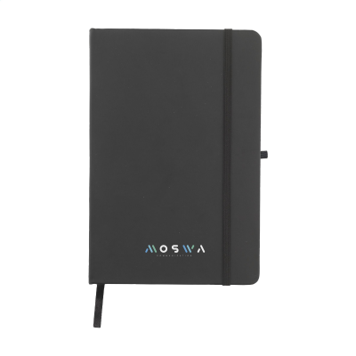 Picture of PORTA RPET NOTE BOOK A5 in Black.