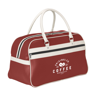 Picture of RETROSPORT SPORTS BAG in Red & White