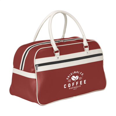 Picture of RETROSPORT SPORTS BAG in Red & White.