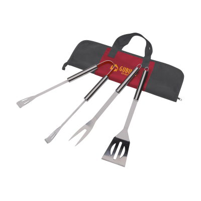 Picture of BBQ-KIT SET in Red.