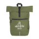 Picture of NOLAN RECYCLE RPET BACKPACK RUCKSACK in Olivegreen