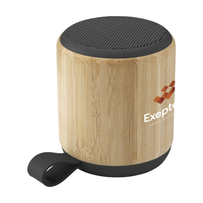 Picture of TIMOR BAMBOO CORDLESS SPEAKER in Bamboo