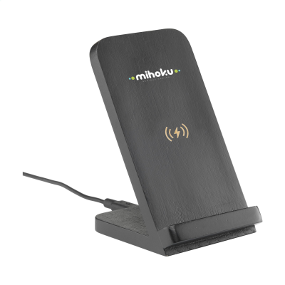 Picture of BALOO FSC-100% CORDLESS CHARGER STAND 15W in Black.