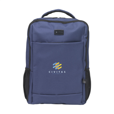Picture of URBAN TRAVELER GRS RPET BACKPACK RUCKSACK in Navy