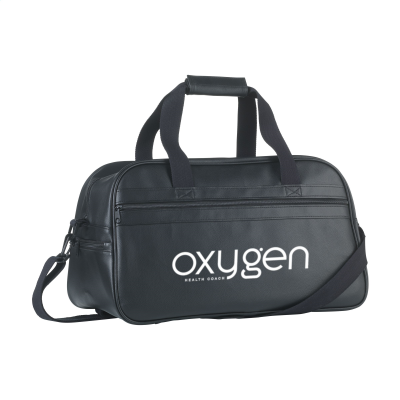 Picture of VOYAGER WEEKEND BAG TRAVELLING BAG in Black.