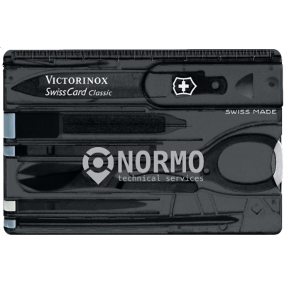 Picture of VICTORINOX SWISSCARD CLASSIC in Transparent Black.