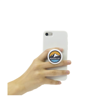 Picture of POPSOCKETS® QRX PHONE HOLDER in White.