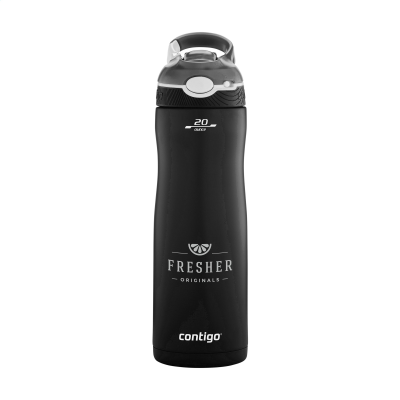 Picture of CONTIGO® ASHLAND CHILL COLOUR 590 ML DRINK BOTTLE in Black