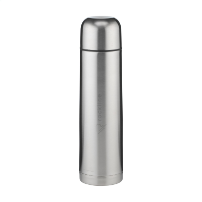 Picture of THERMOTOP MAXI RCS RECYCLED STEEL 1000ML THERMOBOTTLE in Silver