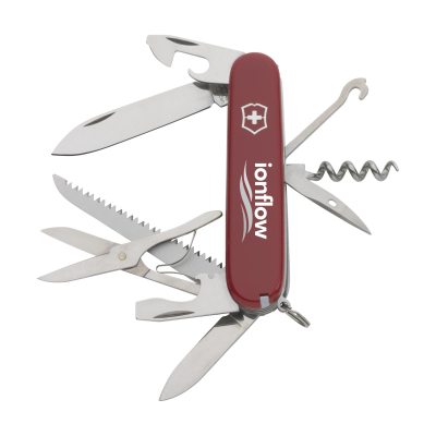 Picture of VICTORINOX HUNTSMAN KNIFE in Red.