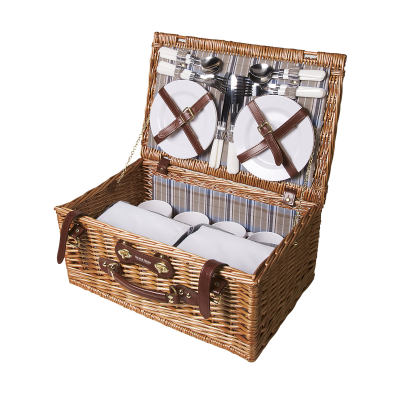 Picture of QUALITYTIME PICNIC BASKET in Brown.