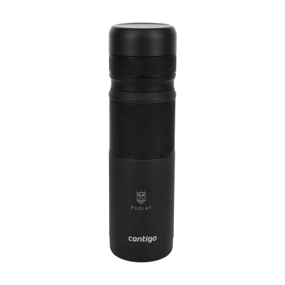 Picture of CONTIGO® THERMAL INSULATED BOTTLE 740 ML THERMO BOTTLE in Black.