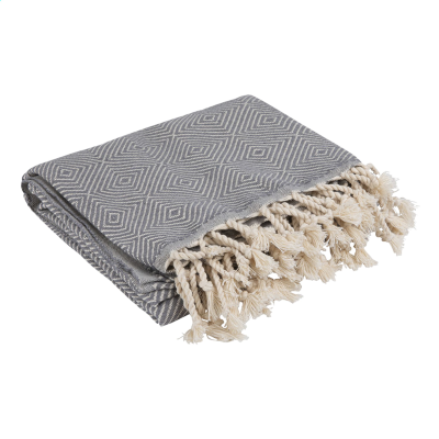 Picture of OXIOUS HAMMAM TOWELS - ALL SEASONS - HARMONY in Grey.