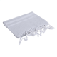 Picture of OXIOUS HAMMAM TOWELS - VIBE LUXURY WHITE STRIPE in Pale Grey