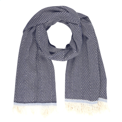 Picture of OXIOUS SCARF - BRIGHT in Navy