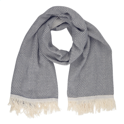 Picture of OXIOUS SCARF - BRIGHT in Dark Grey.