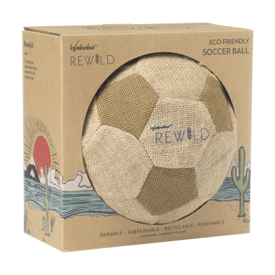 Picture of WABOBA SUSTAINABLE SPORTS ITEM - SOCCERBALL in Naturel.