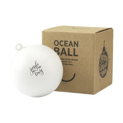 Picture of PLASTIC BANK CHRISTMAS BALL