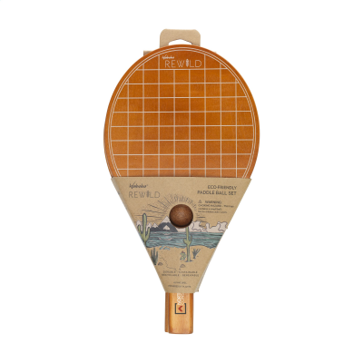 Picture of WABOBA PADDLE SET BEACH GAME in Naturel