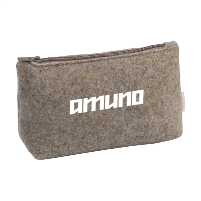 Picture of RECYCLED FELT PENCIL CASE in Taupe.