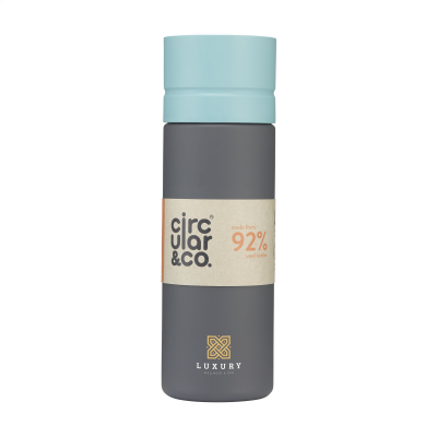 Picture of CIRCULAR&CO REUSABLE BOTTLE WATER BOTTLE in Grey & Blue