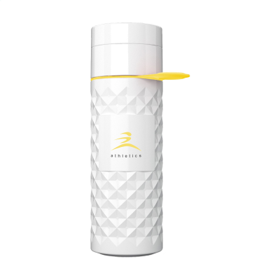 Picture of JOIN THE PIPE NAIROBI RING BOTTLE WHITE 500 ML in White & Yellow.