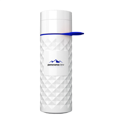 Picture of JOIN THE PIPE NAIROBI RING BOTTLE WHITE 500 ML in White & Dark Blue