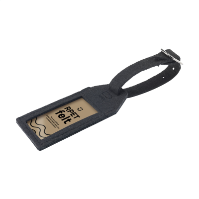 Picture of RPET FELT GRS LUGGAGE TAG LUGGAGE TAG in Black