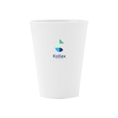 Picture of SUGARCANE CUP 200 ML DRINK CUP in White.