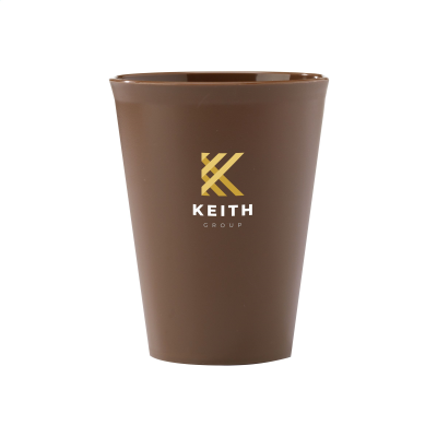 Picture of SUGARCANE CUP 200 ML DRINK CUP in Brown.