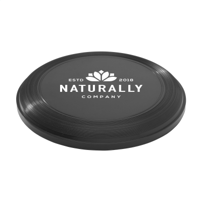 Picture of PLASTIC BANK FRISBEE in Black.