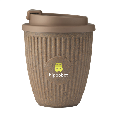 Picture of COFFEE MUG ON THE GO 250 ML COFFEE CUP in Brown.