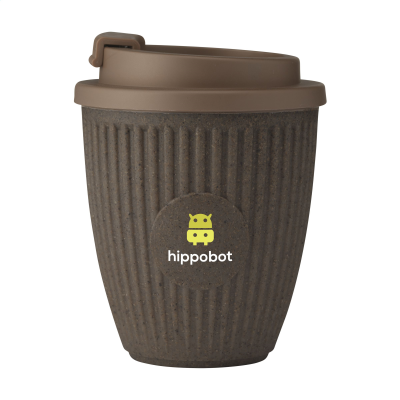 Picture of COFFEE MUG ON THE GO 250 ML COFFEE CUP in Brown.