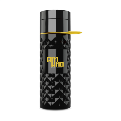 Picture of JOIN THE PIPE NAIROBI RING BOTTLE BLACK 500 ML in Black & Yellow.