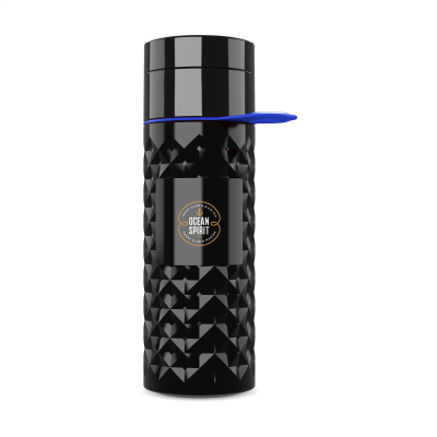 Picture of JOIN THE PIPE NAIROBI RING BOTTLE BLACK 500 ML in Black & Darkblue.