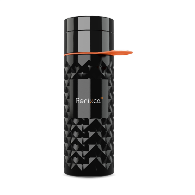 Picture of JOIN THE PIPE NAIROBI RING BOTTLE BLACK 500 ML in Black & Orange