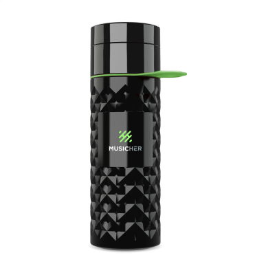 Picture of JOIN THE PIPE NAIROBI RING BOTTLE BLACK 500 ML in Black & Green.