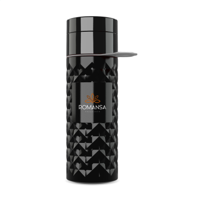 Picture of JOIN THE PIPE NAIROBI RING BOTTLE BLACK 500 ML in Black & Grey.