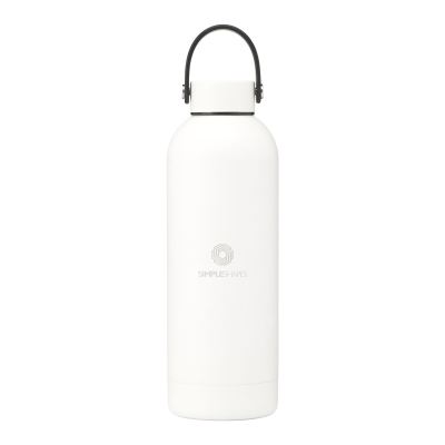 Picture of NEVADA RCS RECYCLED STEEL BOTTLE 500 ML in Offwhite.