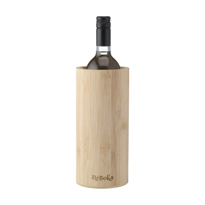 Picture of BAMBOO COOLER WINE BOTTLE COOLER in Bamboo.