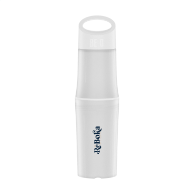 Picture of BE O BOTTLE 500 ML DRINK BOTTLE in White.