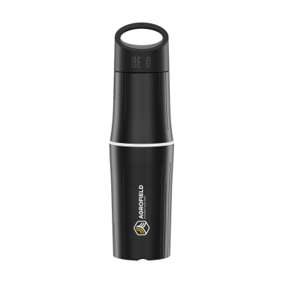 Picture of BE O BOTTLE 500 ML DRINK BOTTLE in Black.