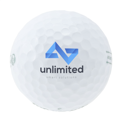 Picture of TOMORROW GOLF SINGLE PACK RECYCLED GOLF BALL in White.