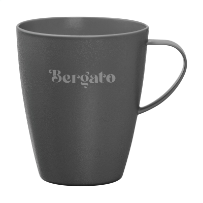 Picture of GASTROMAX COFFEE MUG 300 ML BIO in Grey.