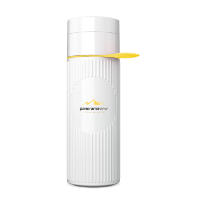 Picture of JOIN THE PIPE ATLANTIS RING BOTTLE WHITE 500 ML in White & Yellow