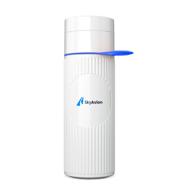 Picture of JOIN THE PIPE ATLANTIS RING BOTTLE WHITE 500 ML in White & Blue.