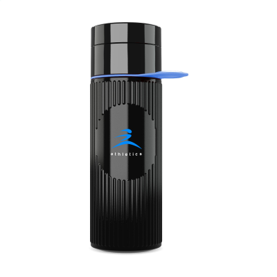 Picture of JOIN THE PIPE ATLANTIS RING BOTTLE BLACK 500 ML in Black & Cyan